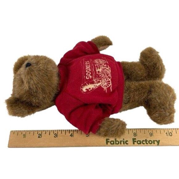 Boyd's Bears Oklahoma OU Sooners Bear Plush Stuffed Animal 1988-2003 Posable - Picture 14 of 14